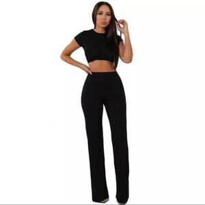 🆕️Black 2 Piece Loungewear Set
